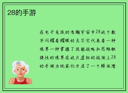 28的手游